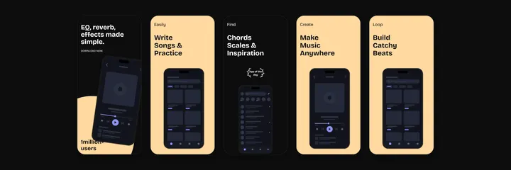 Beatforge Studio App Store screenshot template preview
