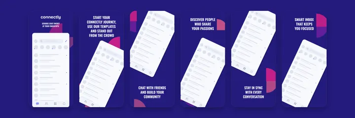 Connectly Chat template preview