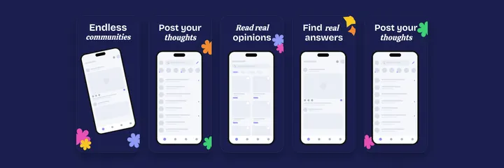 Endless Communities App Store screenshot template preview