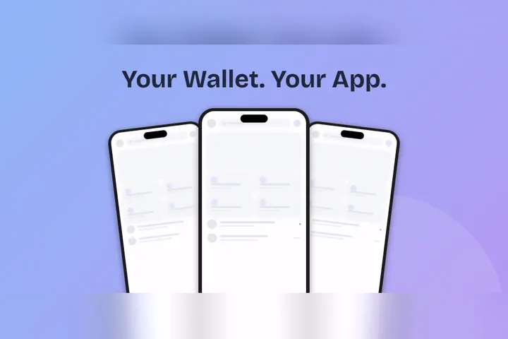 Wallet Your App Google Play feature graphic template preview