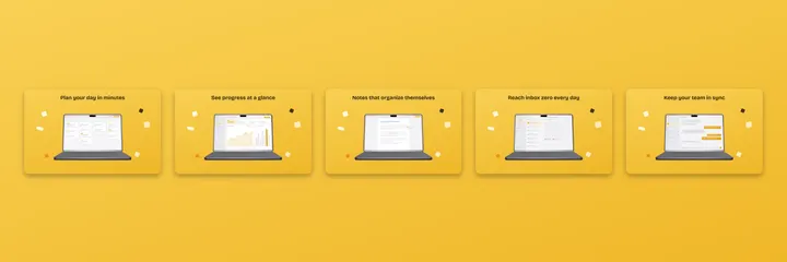 Flowdesk Focus template preview