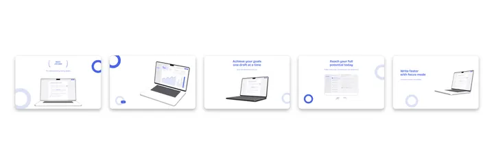 Inkpress Writer template preview