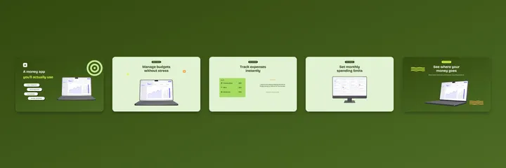 Ledgerly Money template preview