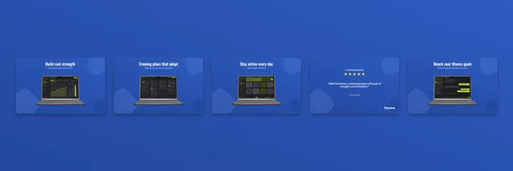 Pulseform Training Mac App Store screenshot template preview