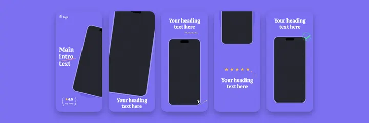 PlayPop Intro App Store screenshot template preview