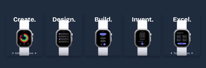 Editors Choice Apple Watch screenshot template preview