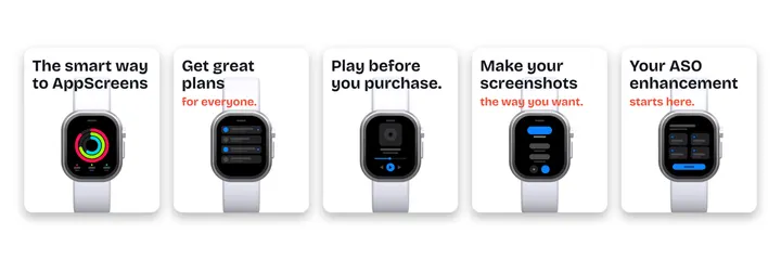 Smart AppScreens template preview